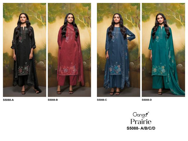 Ganga prairie 5088 saree women wholesale clothing